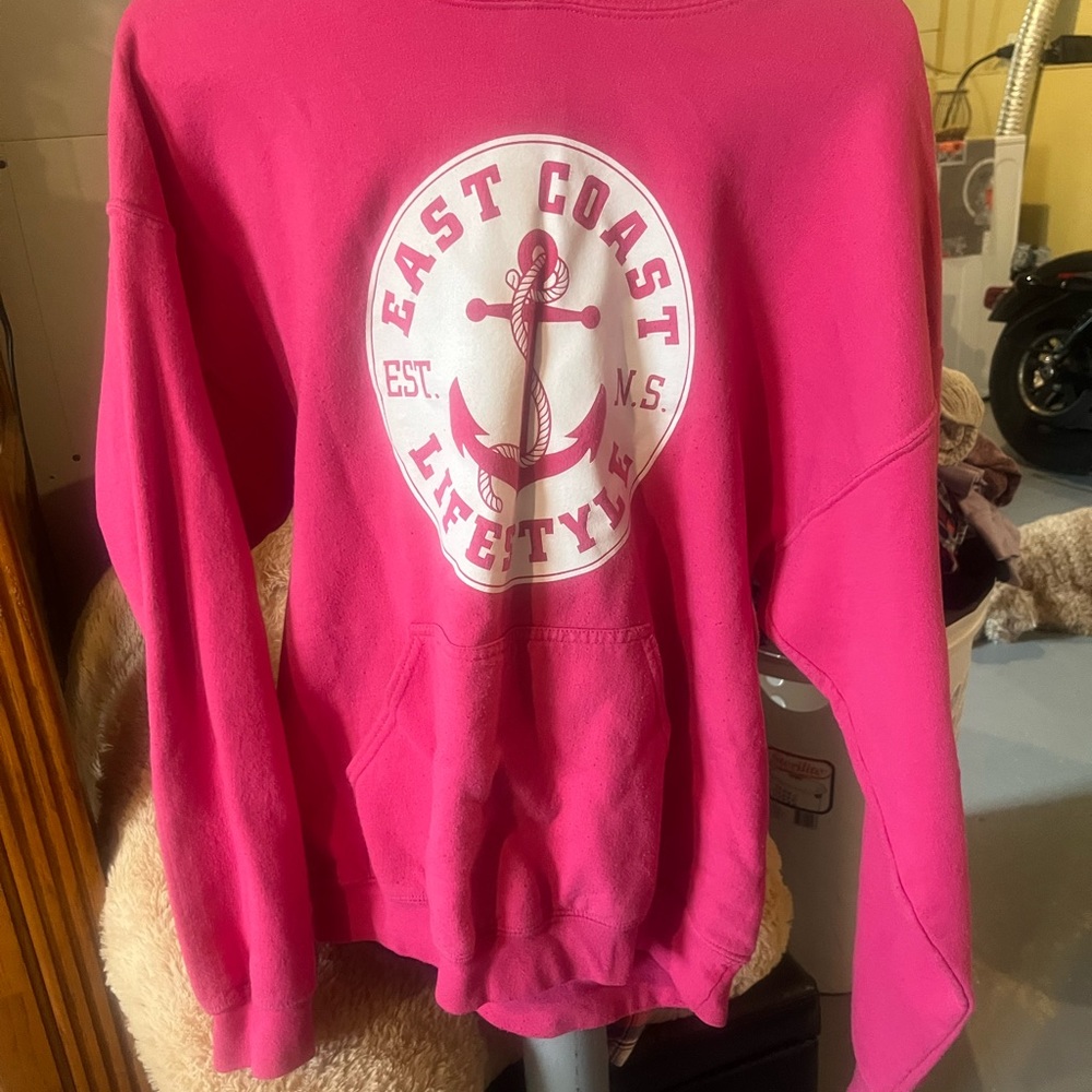 East coast hoodies pink and very nice